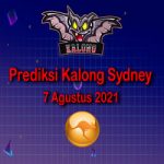 Prediksi Kalong Sydney 7 Agustus 2021